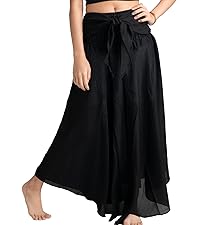 Black maxi skirt