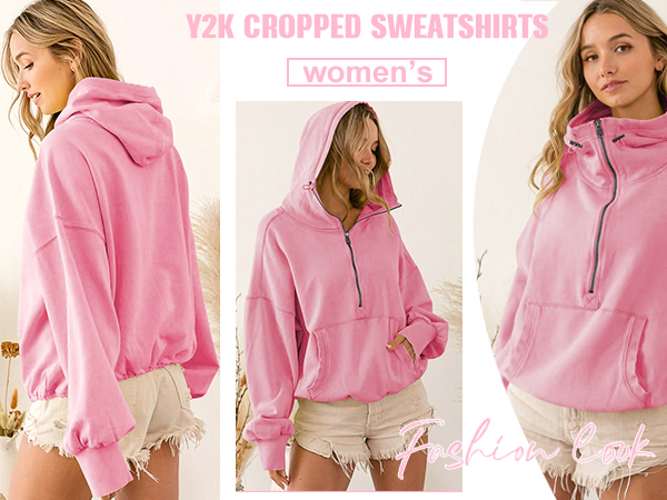 Women''s oversized pullover sweatshirt