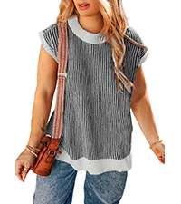 plus size sweater vest