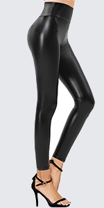 CLIV LEATHER LEGGINGS