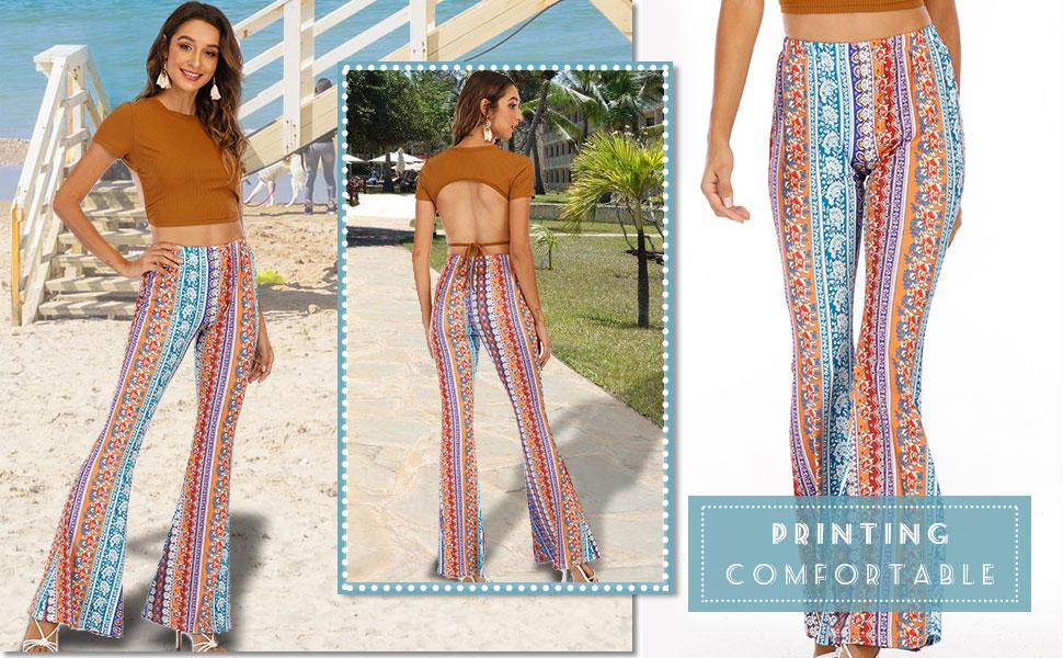 boho pants for women