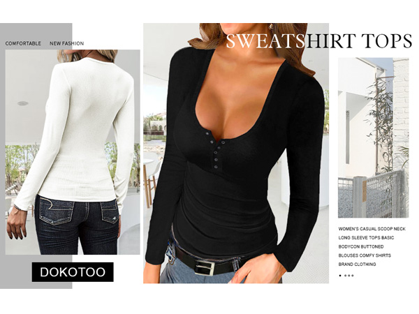 long sleeve shirts for women