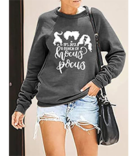 Pocus Sweatshirt For Women Halloween Sweatshirt