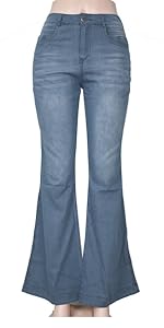 Bell Bottom Jeans for Women Flare Jeans High Waisted Wide Leg Bootcut Jeans