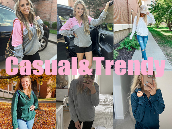 fall casual and trendy hoodie