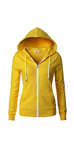 Women&#39;s Slim Fit Zip-up Hoodie