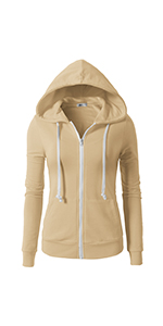 Women&#39;s Regular Fit Zip-up Hoodie