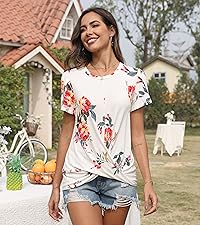 Womens Summer Tunic Tops