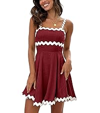 red dress for women summer dresses for women 2024 cute dress for women