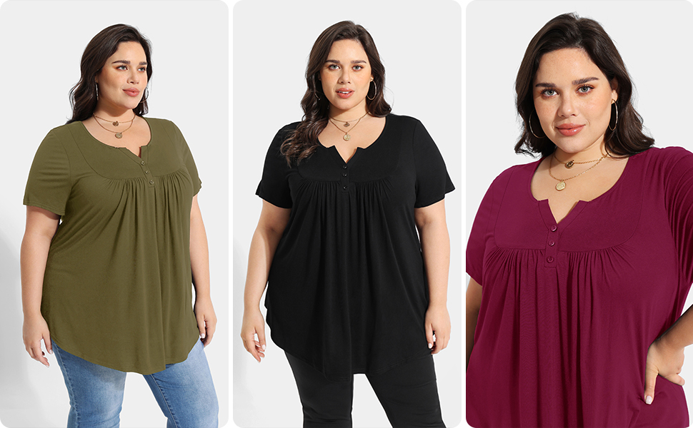 plus size tunic