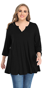 plus size tunic tops for women 