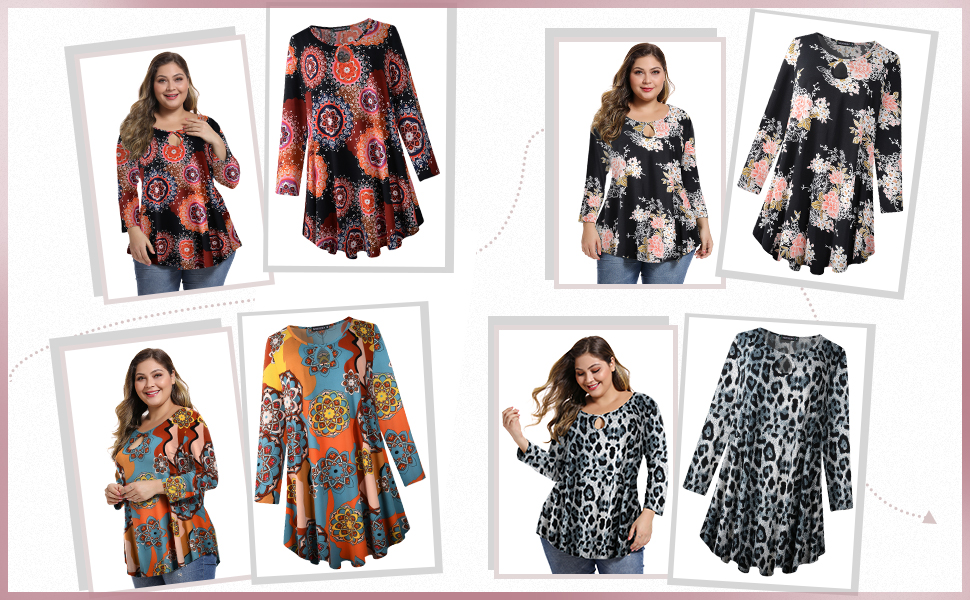 plus size tunic tops for women 