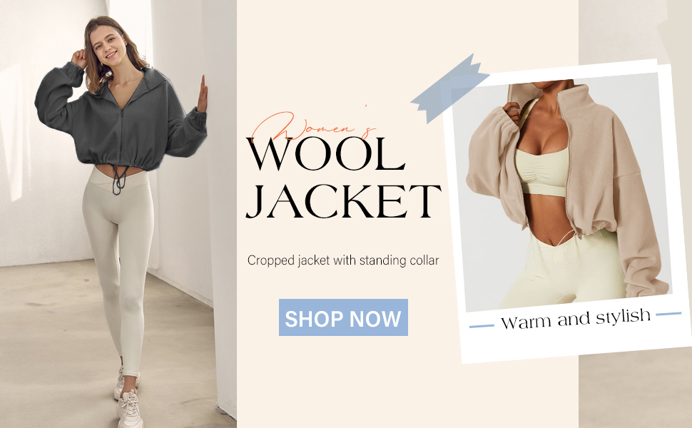 crop jackets for women