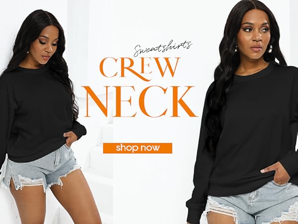 Women Crewneck Sweatshirts