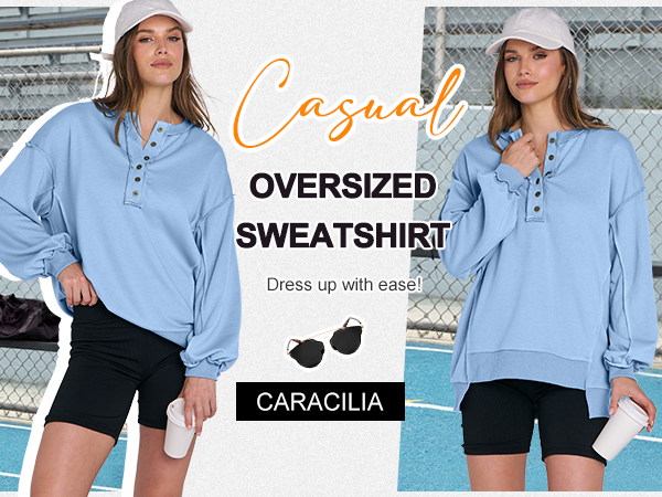 oversized sweatshirt for women