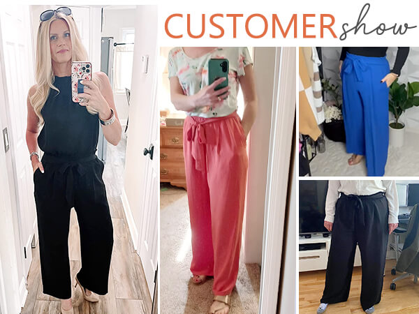 Women Wide Leg Pants