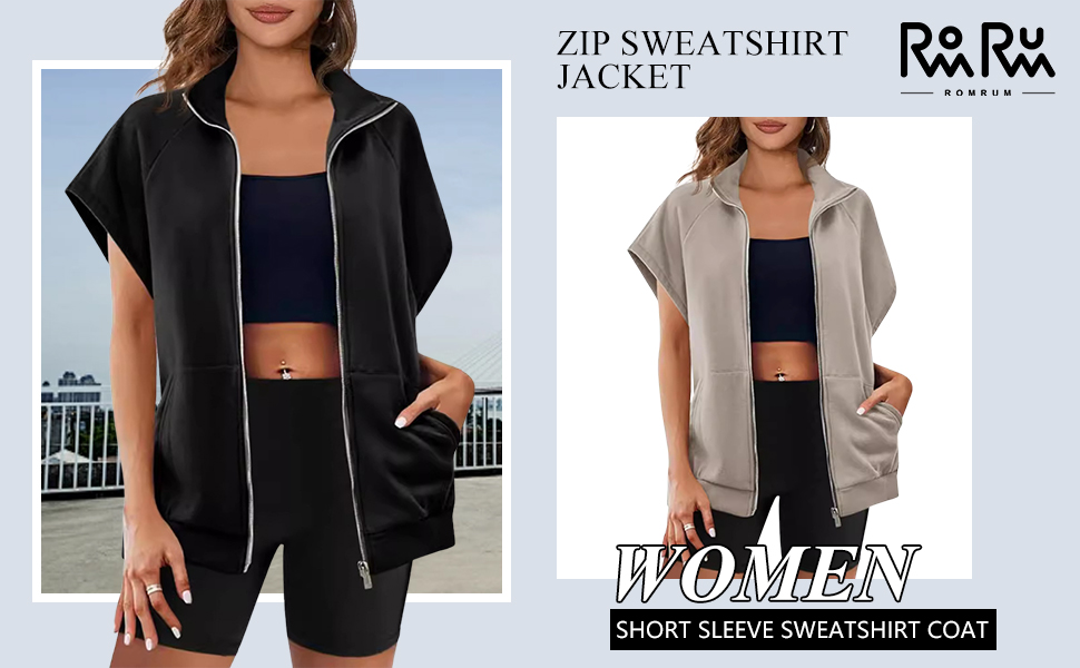 Women''s Zip Up Sweatshirts