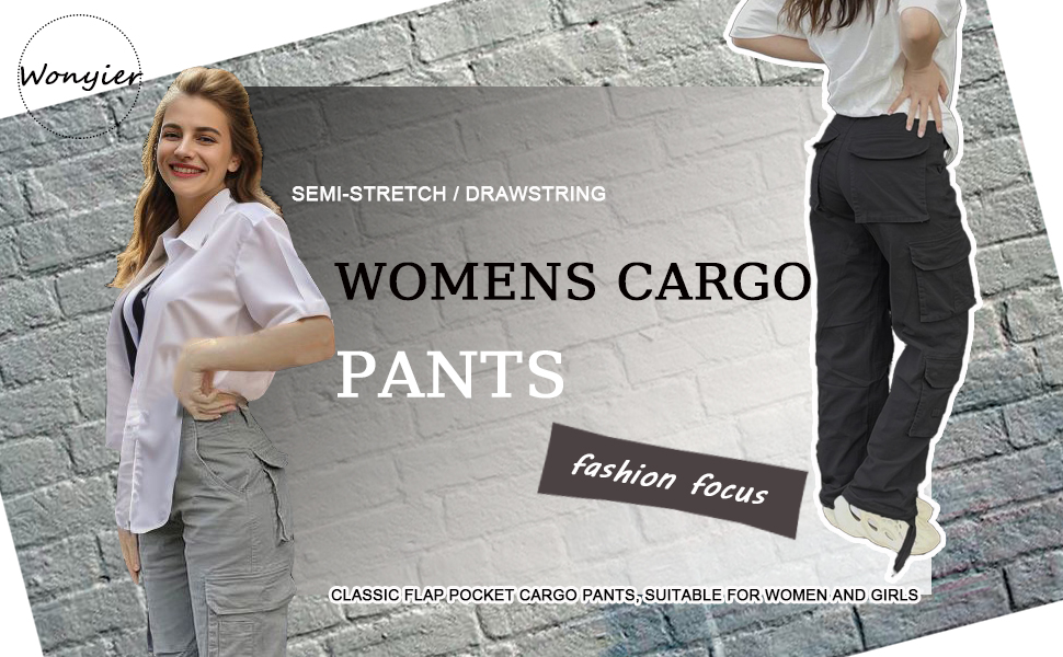 baggy cargo pants for women