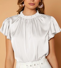 Satin Blouses for Women