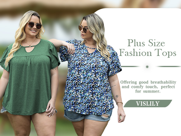 womens plus size tops