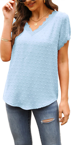 womens tops plus size blouses for women women lace short sleeve tops chiffon blouses