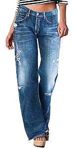 Straight Leg Jeans