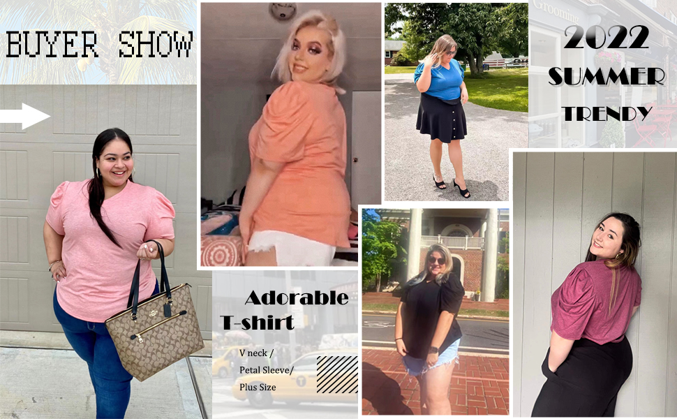 tops for women plus size