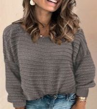 solid sweater for women