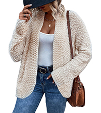 women plus size cardigan