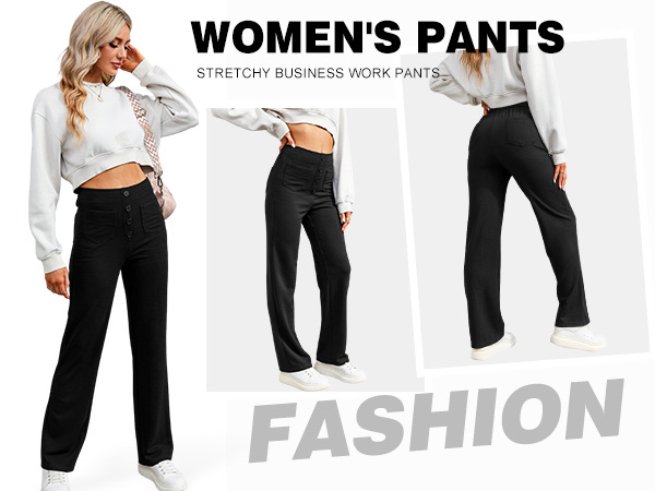 women''s straight leg pants