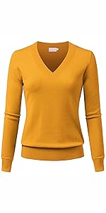 v-neck-long-sleeve-sweater