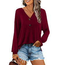 V Neck Tops