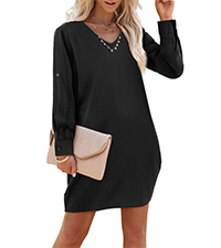 V Neck Dress