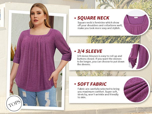 Plus Size Women''s Tunics