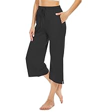 Wide Leg Capri Pants