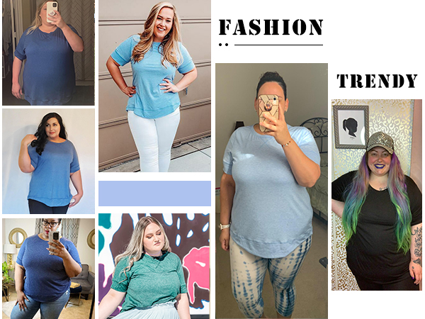 Plus size tops