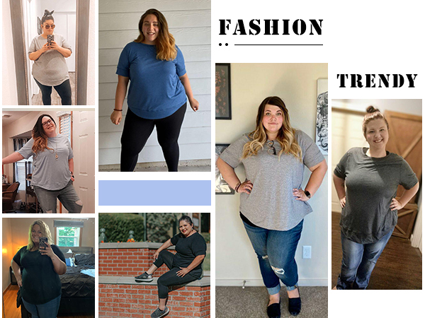 Plus size tops