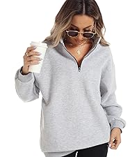 Half Zip Sweatshirts