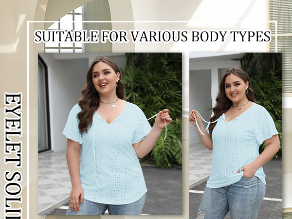 Plus-Size Shirts for Women