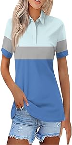 Polo Shirts for Women Short Sleeve Womens Golf Shirt