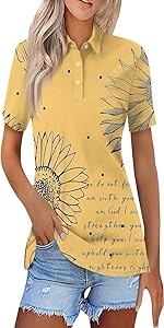 Polo Shirts for Women Short Sleeve Womens Golf Shirt