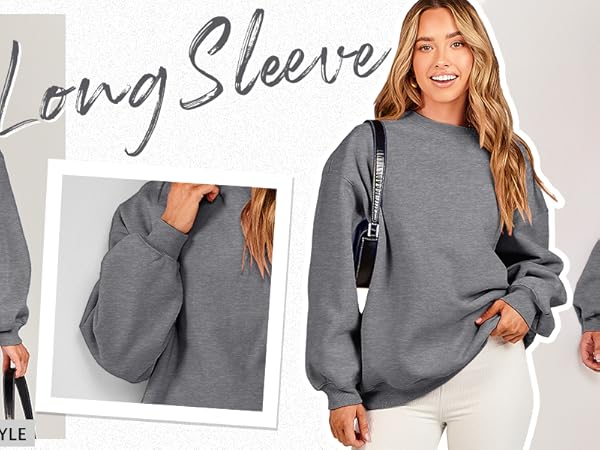 ANRABESS Oversized Sweatshirt Hoodie for Women