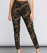 camo pants women