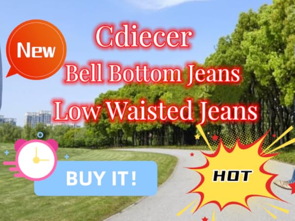 Bell Bottom Jeans for Women Low Rise Flare Jeans Butt Lifting Jeans Mid 90s Bootcut Jeans