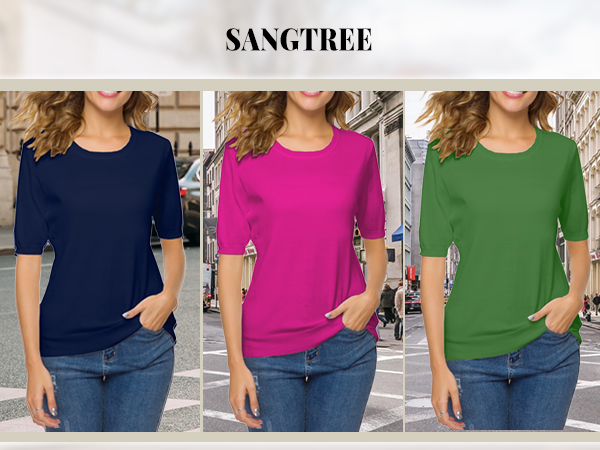 short sleeve sweater for women sweater knit tops summer light sweaters lightweight sweaters soft