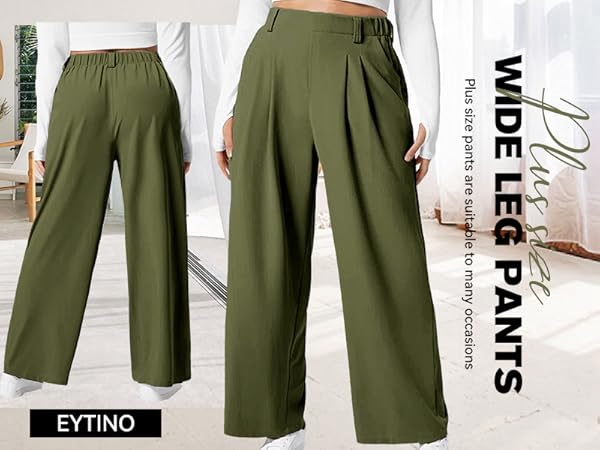 plus size dress pants