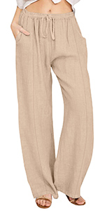 linen pants women