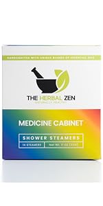 Variety Pack Shower Steamers Aromatherapy by The Herbal Zen