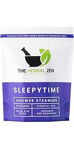 Sleepytime Shower Steamers Aromatherapy by The Herbal Zen