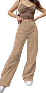 corduroy baggy pants